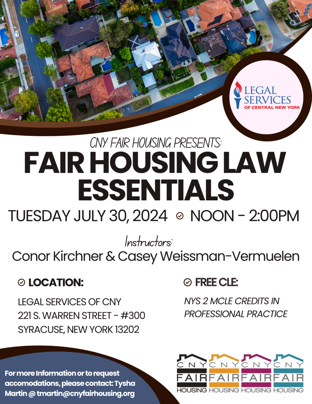 CLE Fair Housing Law Essentials 2024 Onondaga County Bar Association